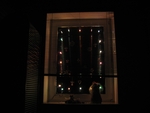 クリスマスの夜窓