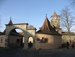 ローテンブルクの市壁と門