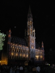 橙のブリュッセル市庁舎