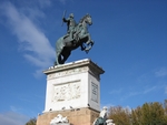 フェリペ４世の騎馬像