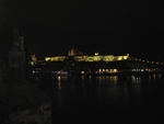 プラハ城の夜景