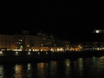 ザルツァッハ川の夜景
