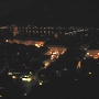 ハイデルベルク城から眺める夜のハイデルベルククリスマス